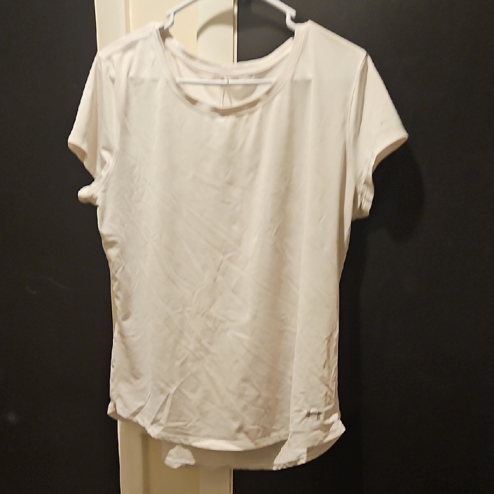 Under Armour Women's White Short Sleeve Tee